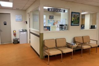 hospital reception