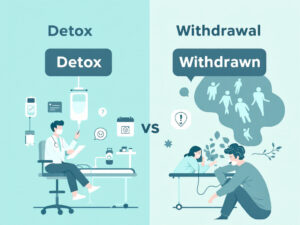 detox vs withdrawal differences