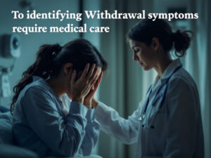 withdrawal symptoms that require medical care