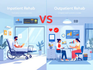 inpatient vs outpatient rehab comparison