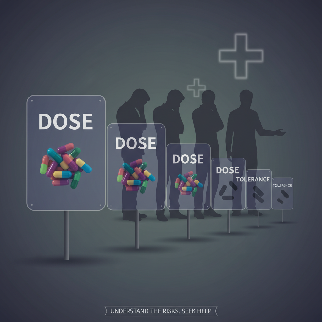 tolerance signs in drug misuse